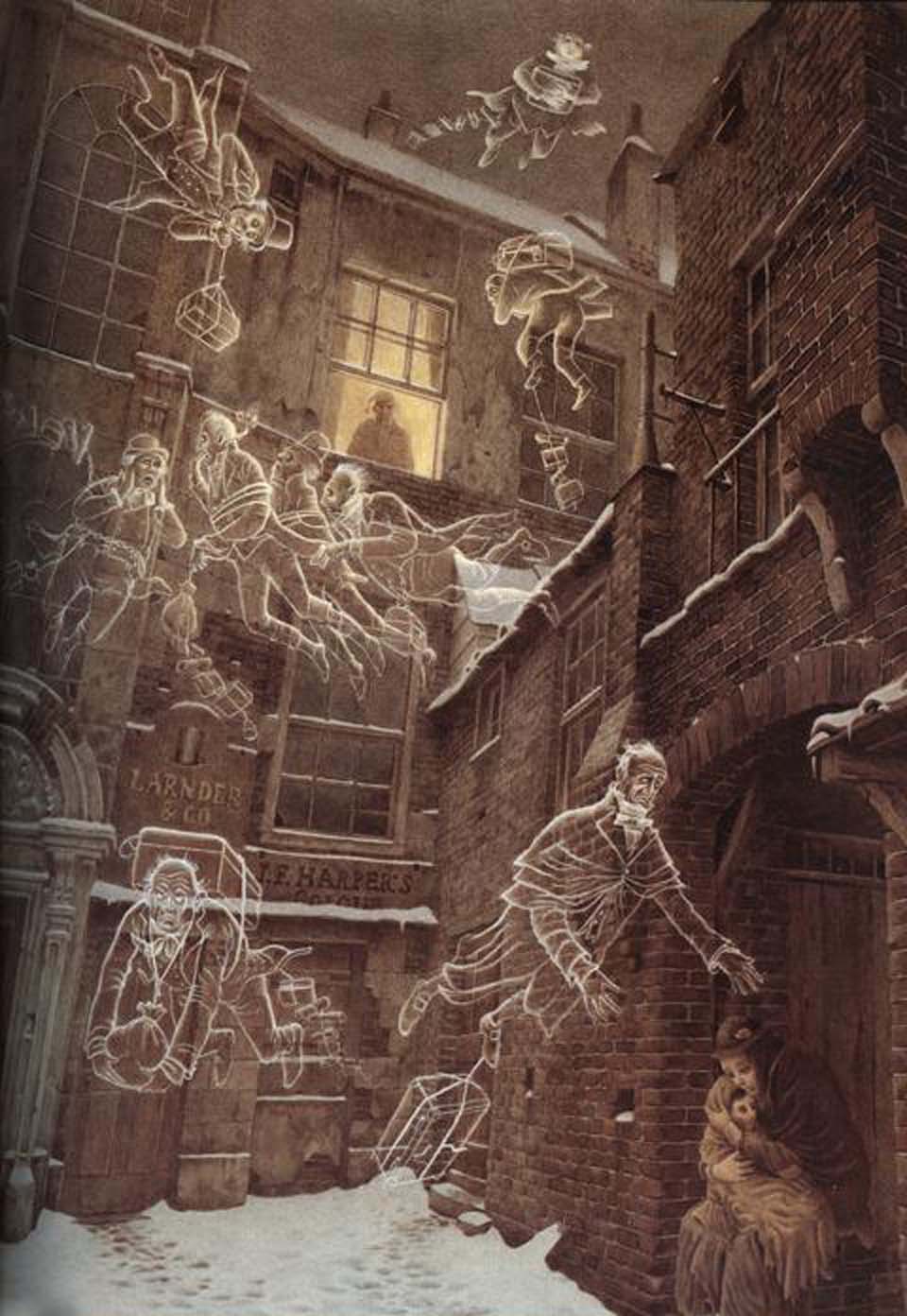 A Christmas carol illustré par Roberto Innocenti