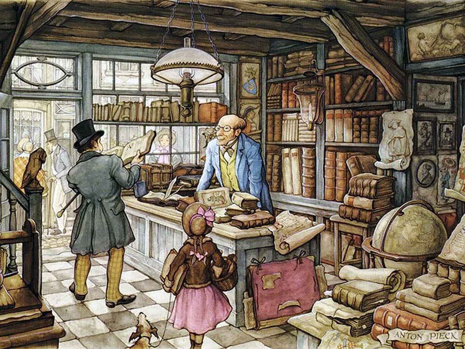 peinture de Anton Pieck