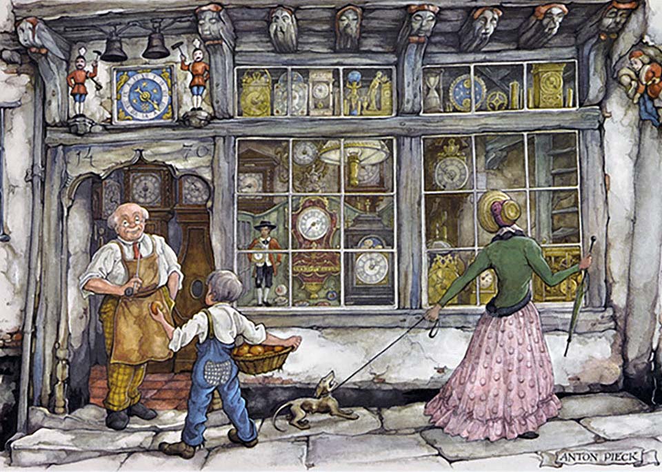 peinture de Anton Pieck