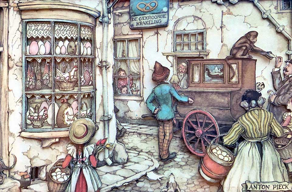peinture de Anton Pieck