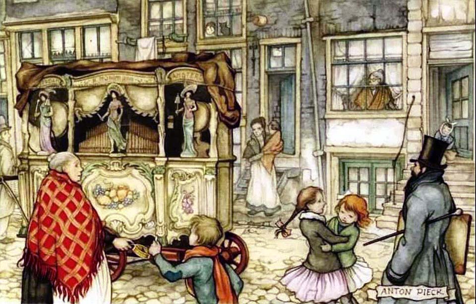 peinture de Anton Pieck