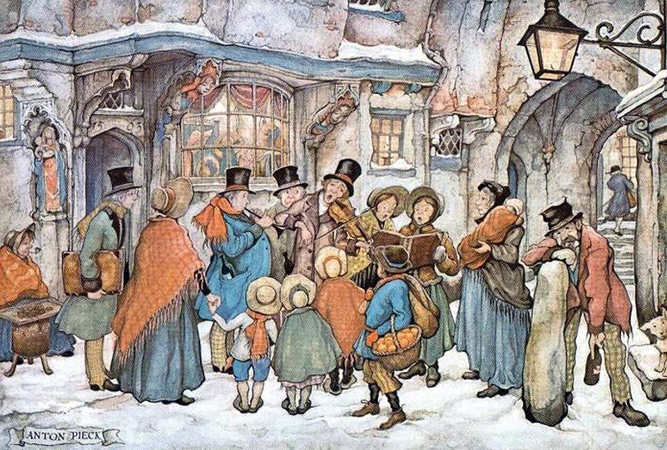 peinture de Anton Pieck