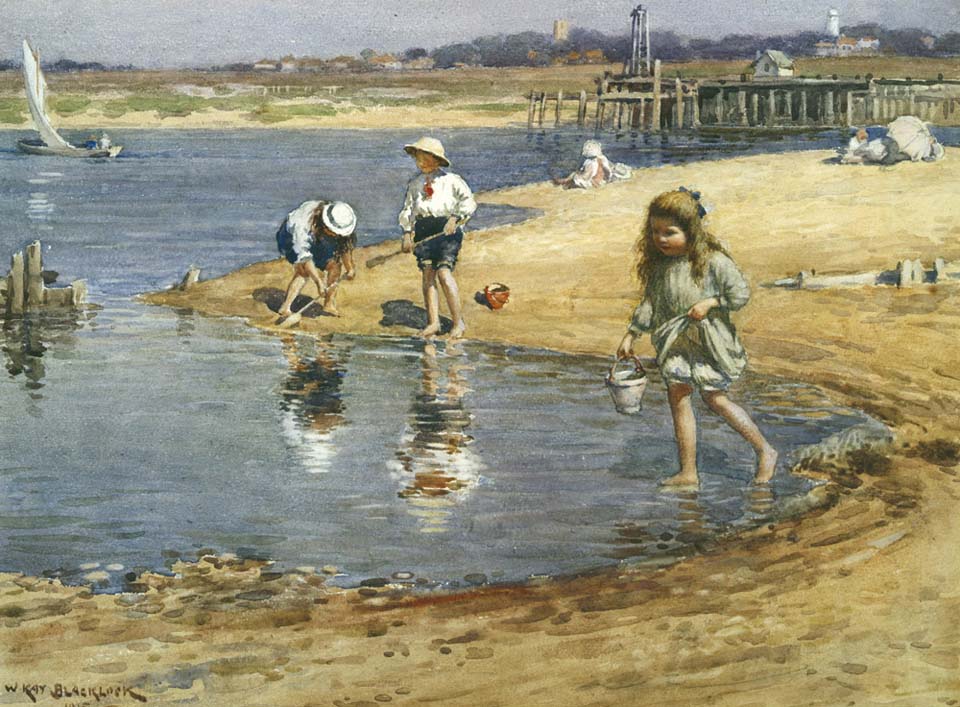 Beach scene