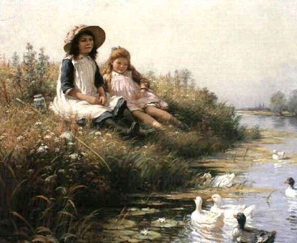 The river bank