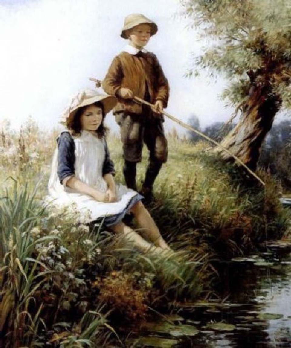 The young anglers