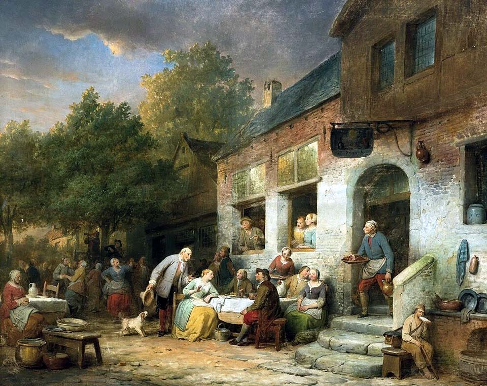 Feast at the tavern