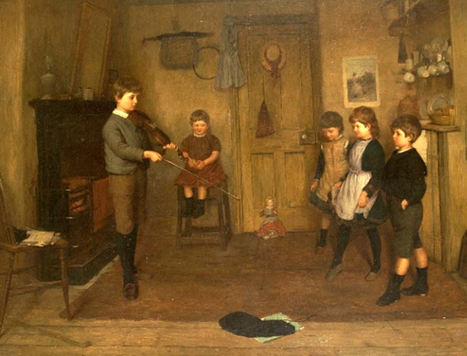 The dancing lesson