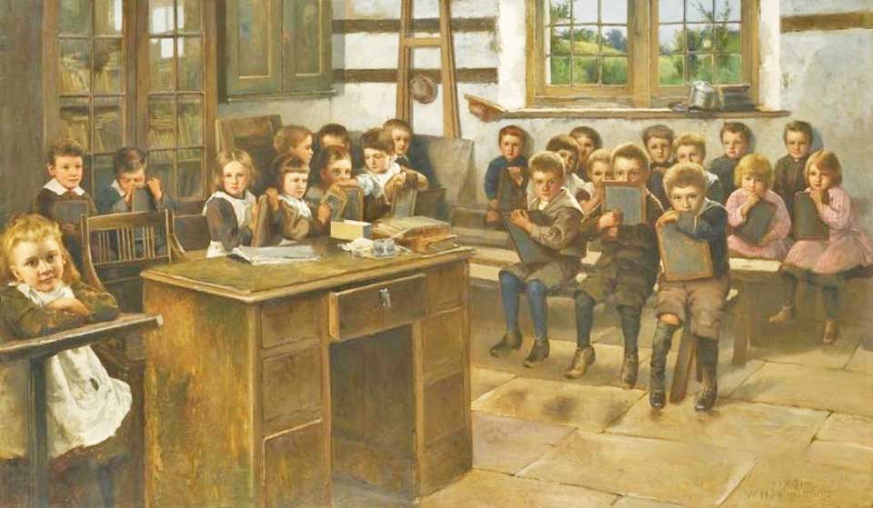 In the school room