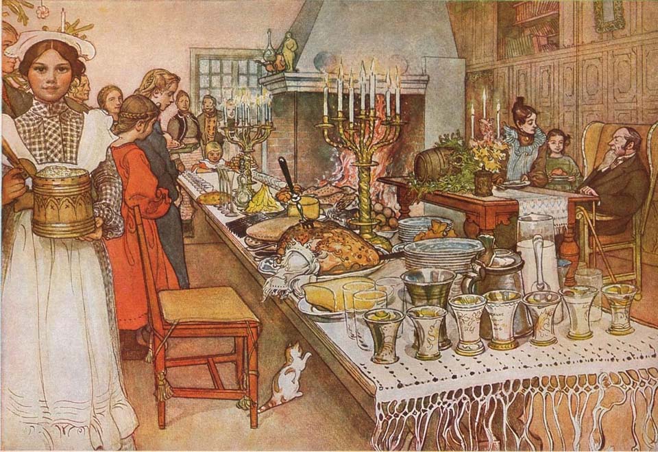 Réveillon de Noël - vers 1904