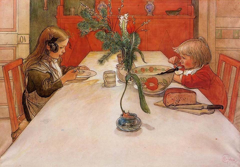 Repas du soir - 1905