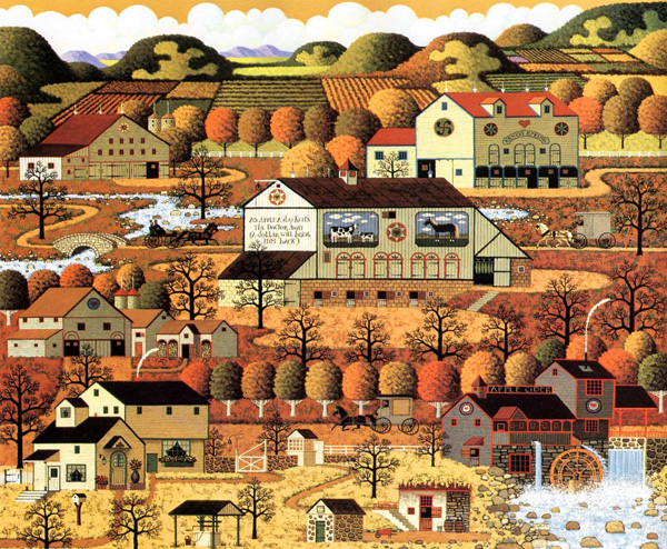 peinture de Charles Wysocki