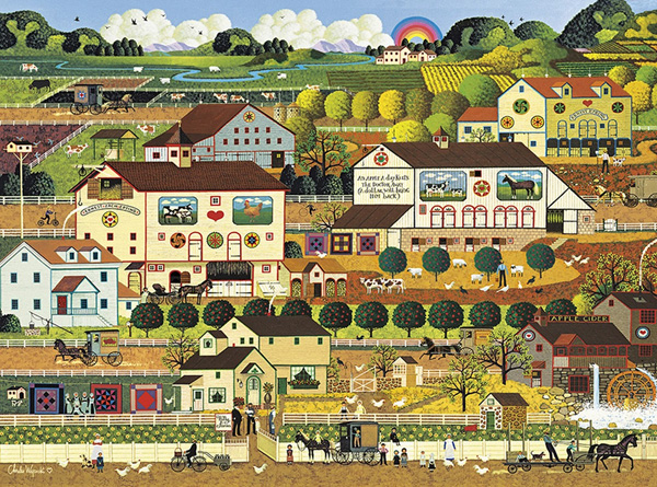 peinture de Charles Wysocki