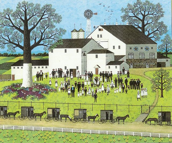 peinture de Charles Wysocki