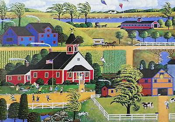 peinture de Charles Wysocki