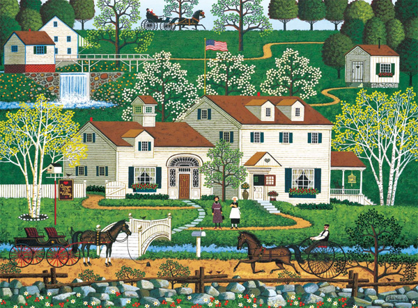 peinture de Charles Wysocki