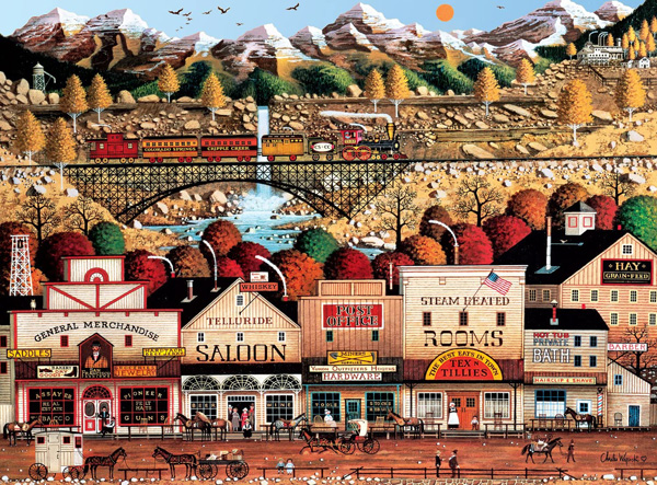 peinture de Charles Wysocki