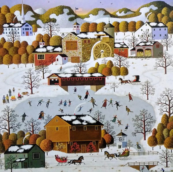 peinture de Charles Wysocki