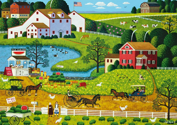 peinture de Charles Wysocki