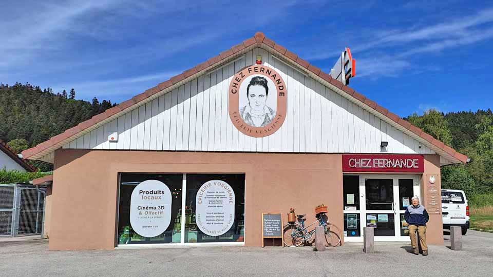 Visite de  l'épicerie Chez Fernande