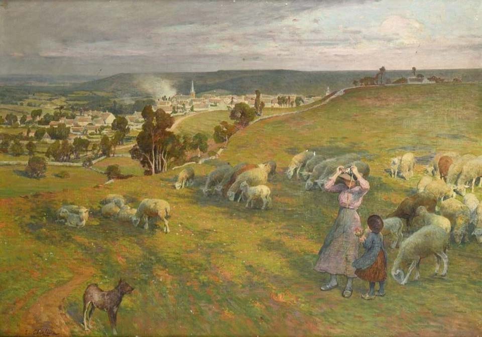 Scene in Auvergne