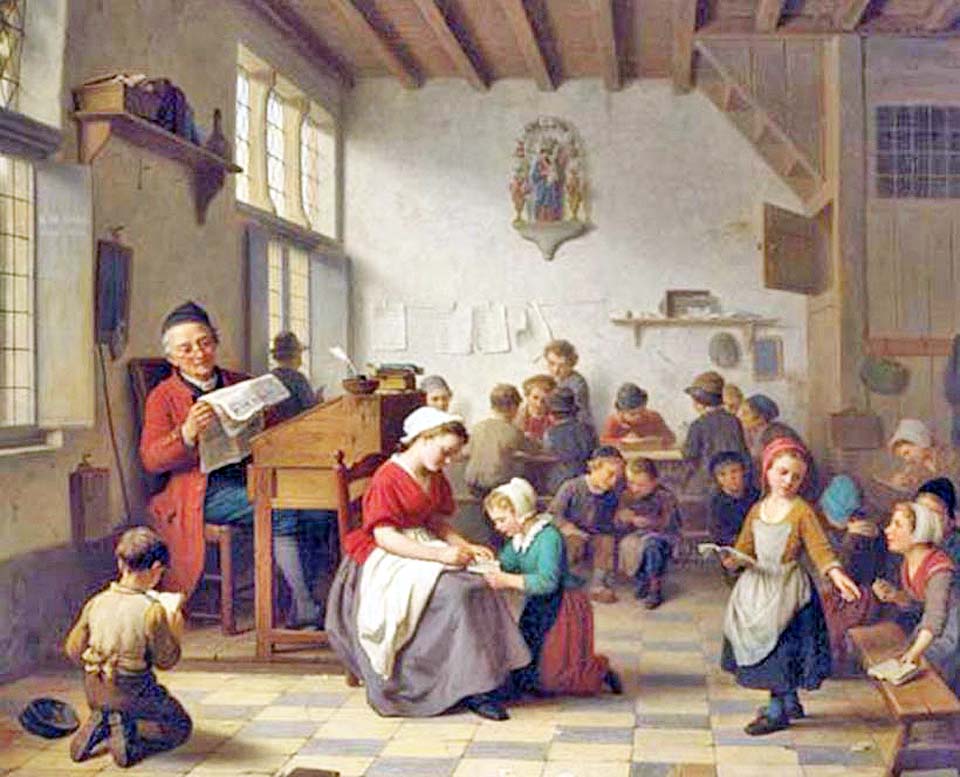 The village school