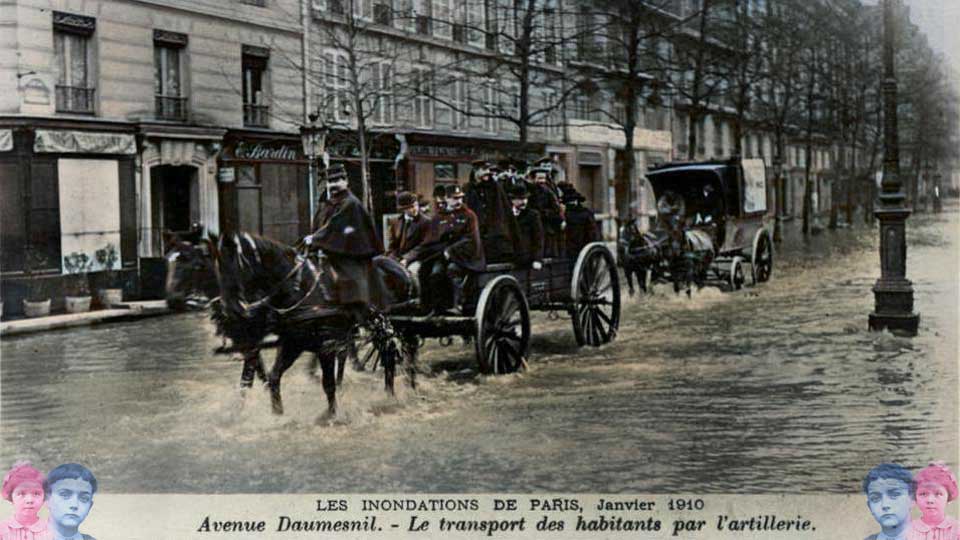 avenue Daumesnil Paris 12ème... en 1910