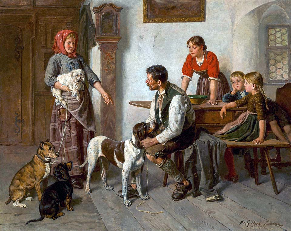 The dog seller