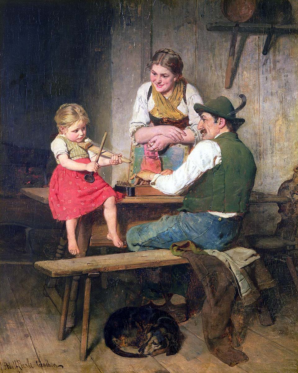 The happy family