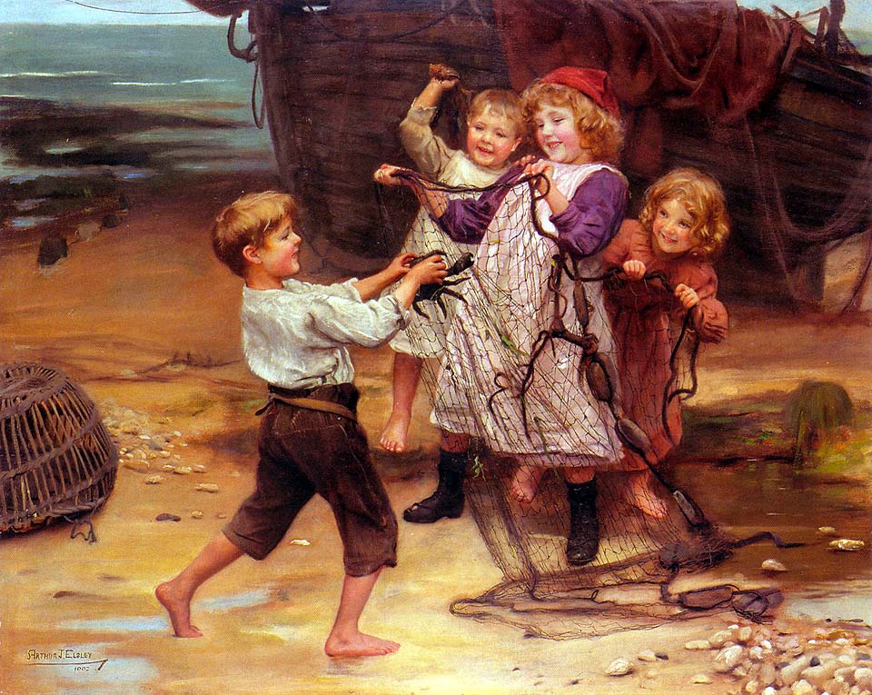 La pêche du jour - 1902