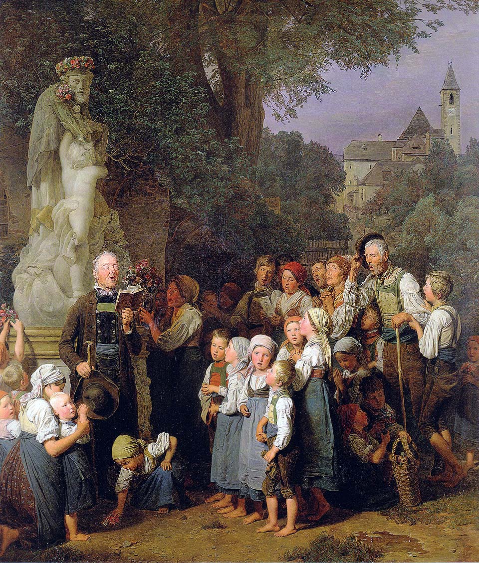 The veneration of St-John Nepomuk