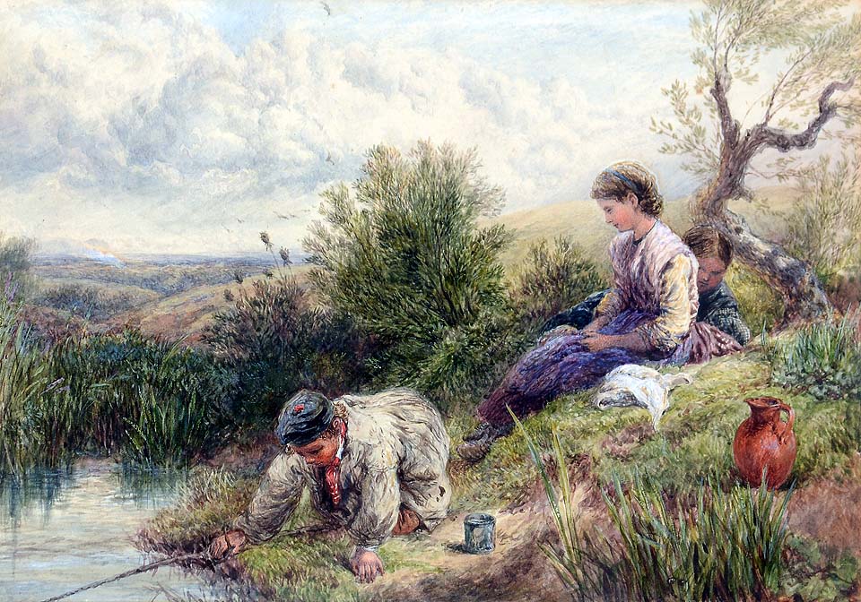 The young anglers