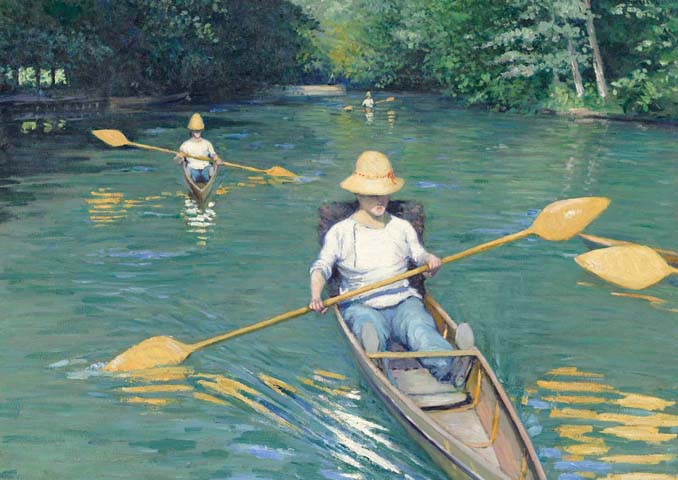 Périssoires sur l'Yerres - 1877