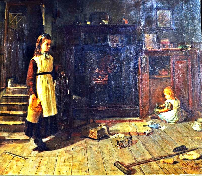 In mischief