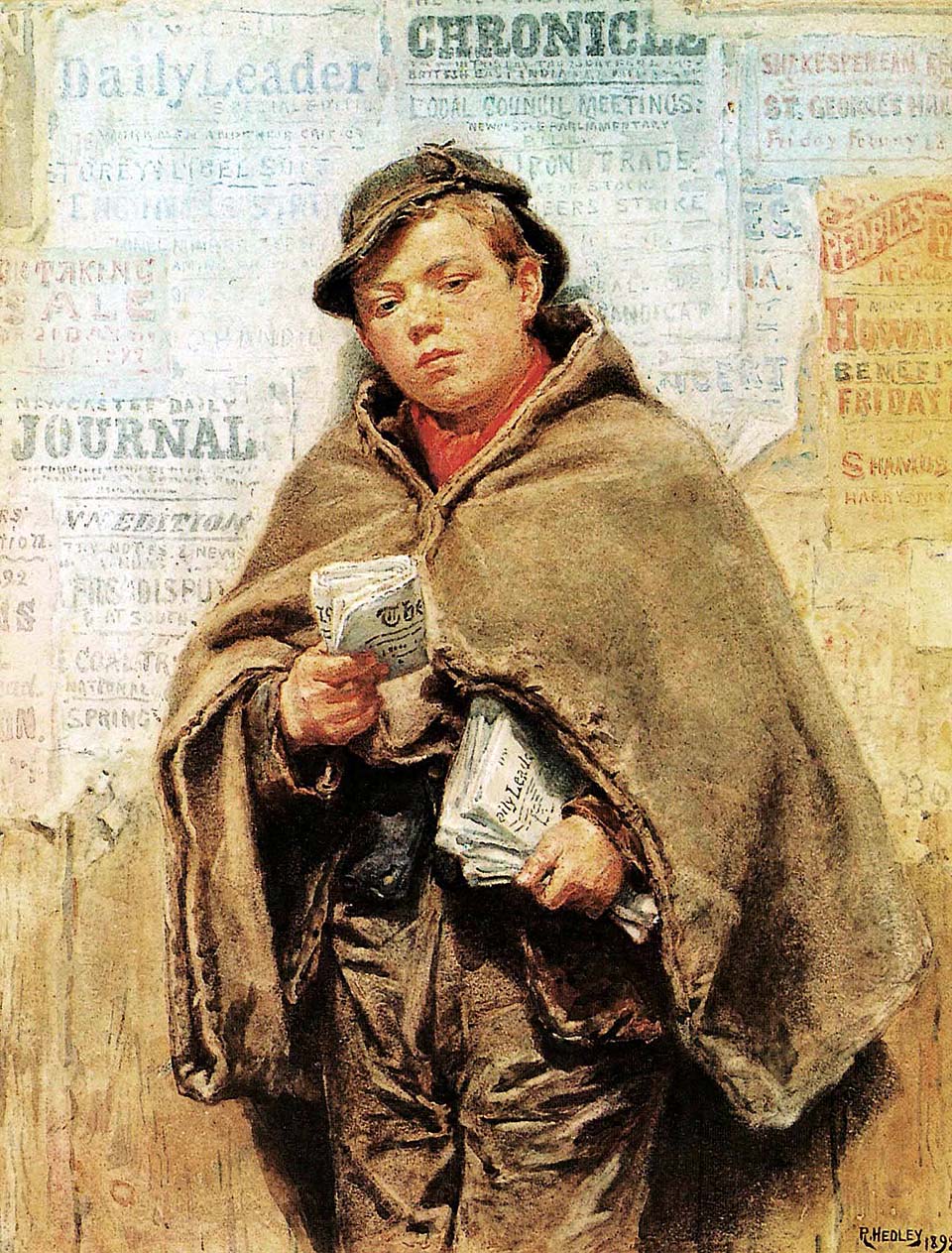 The newsboy