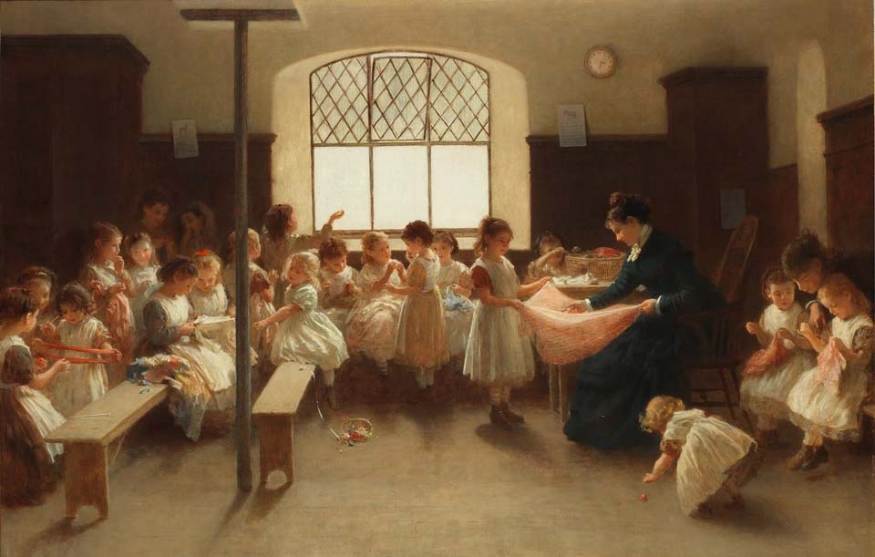 The sewing class