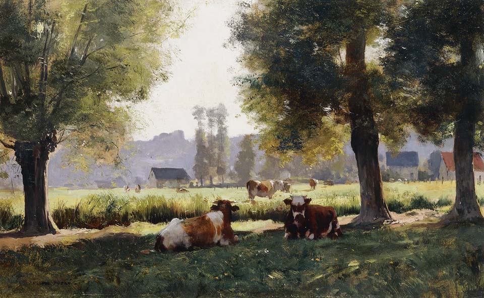 Meadow in Arques-la-Bataille, Normandie