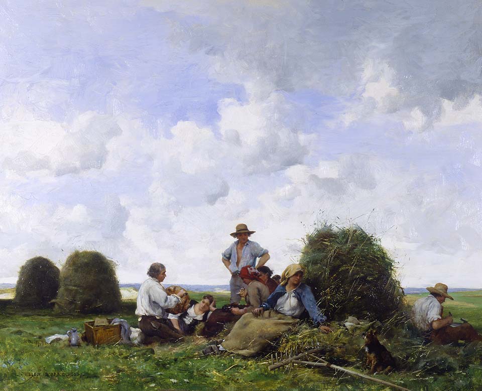 Rest in the fields