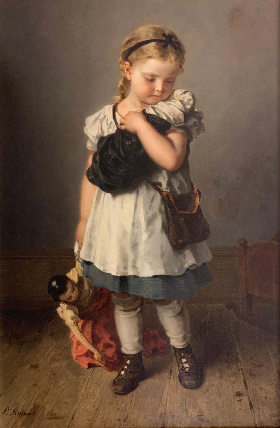 Child with doll