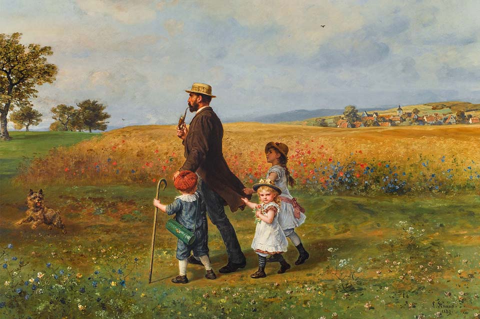 Sunday promenade