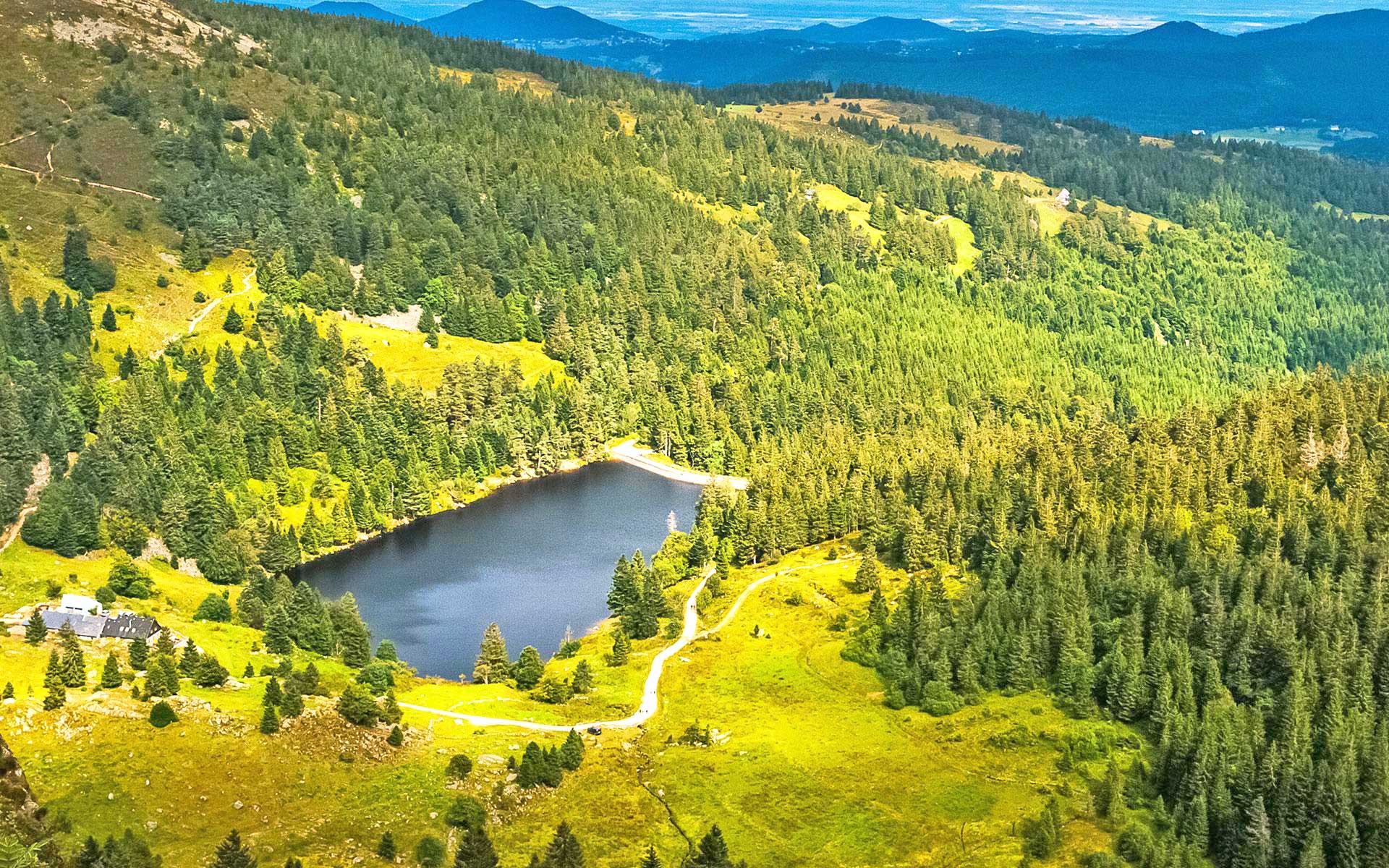 le lac de Forlet