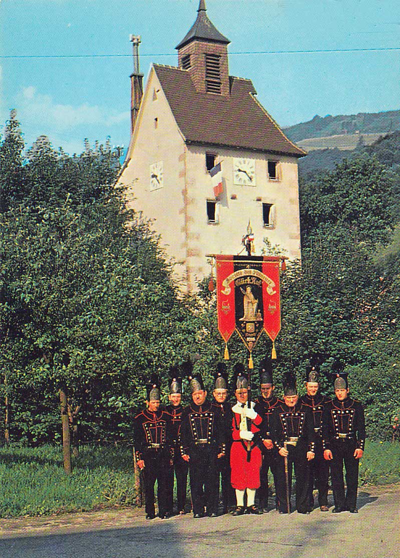 La Tour des Mineurs à Sainte-Marie-aux-Mines - mineurs en costume d'apparat