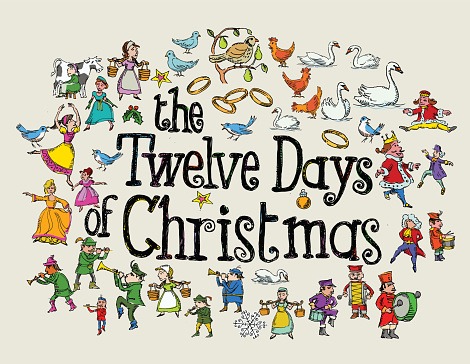 Les 12 jours de Nol - The twelve days of Christmas
