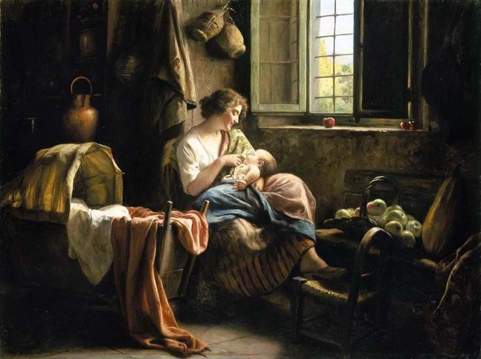 Maternal scene