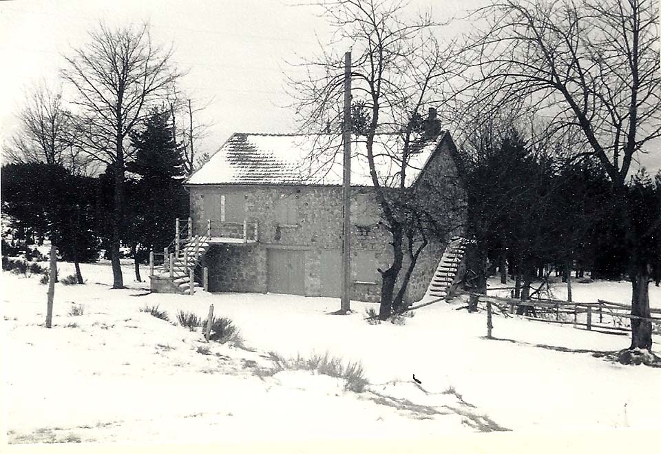 Riondet en décembre 1961