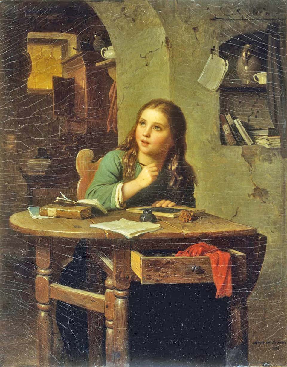 The young schoolgirl