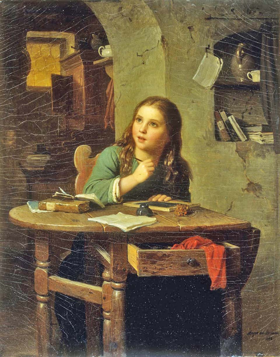 The young schoolgirl