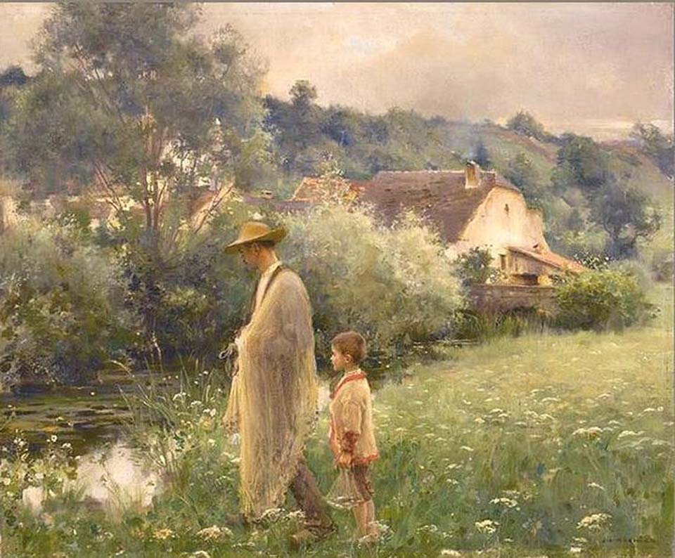 Fisherman near Vesoul