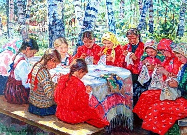 peinture de Nikolaï Bogdanov-Belski