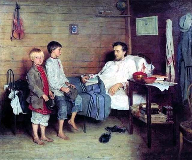 peinture de Nikolaï Bogdanov-Belski