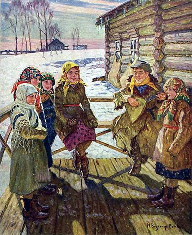 peinture de Nikolaï Bogdanov-Belski